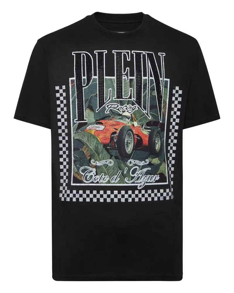 Philipp Plein T-Shirt Racing Schwarz