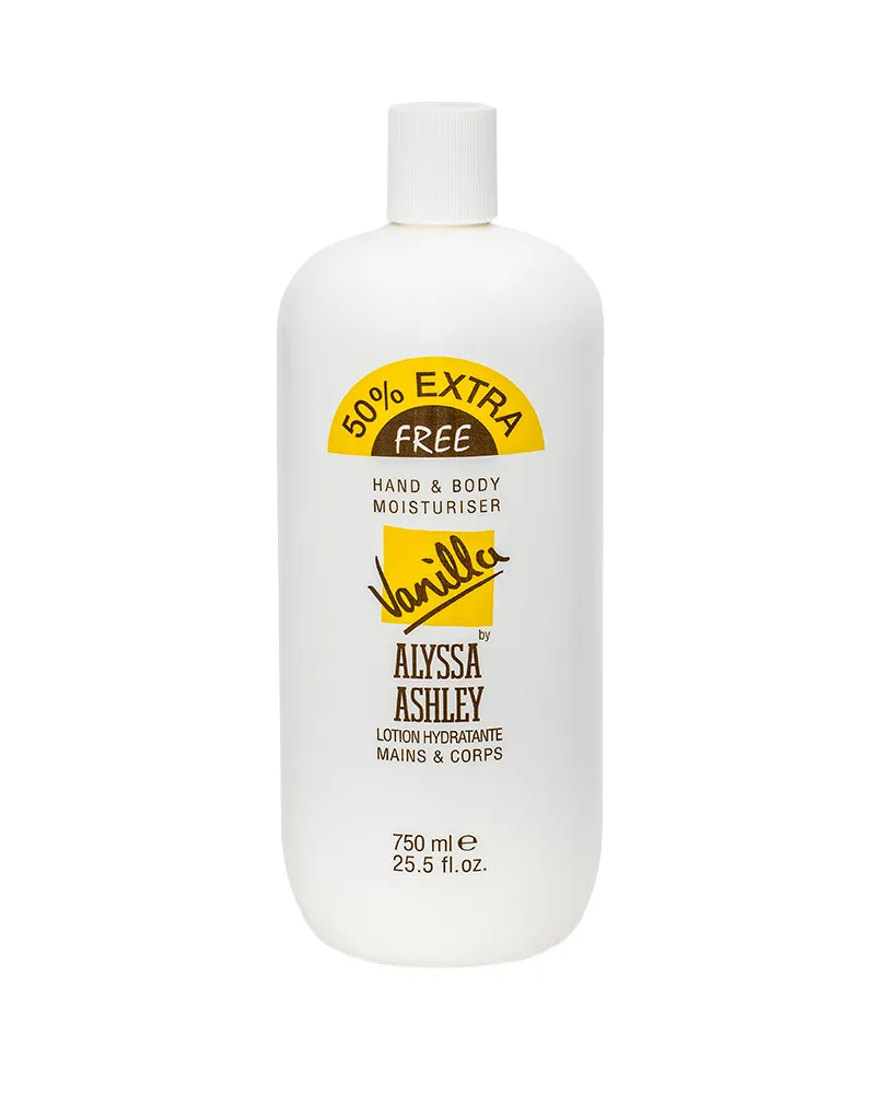 Alyssa Ashley Vanilla Hand And Body Moisturiser 750 ml 
