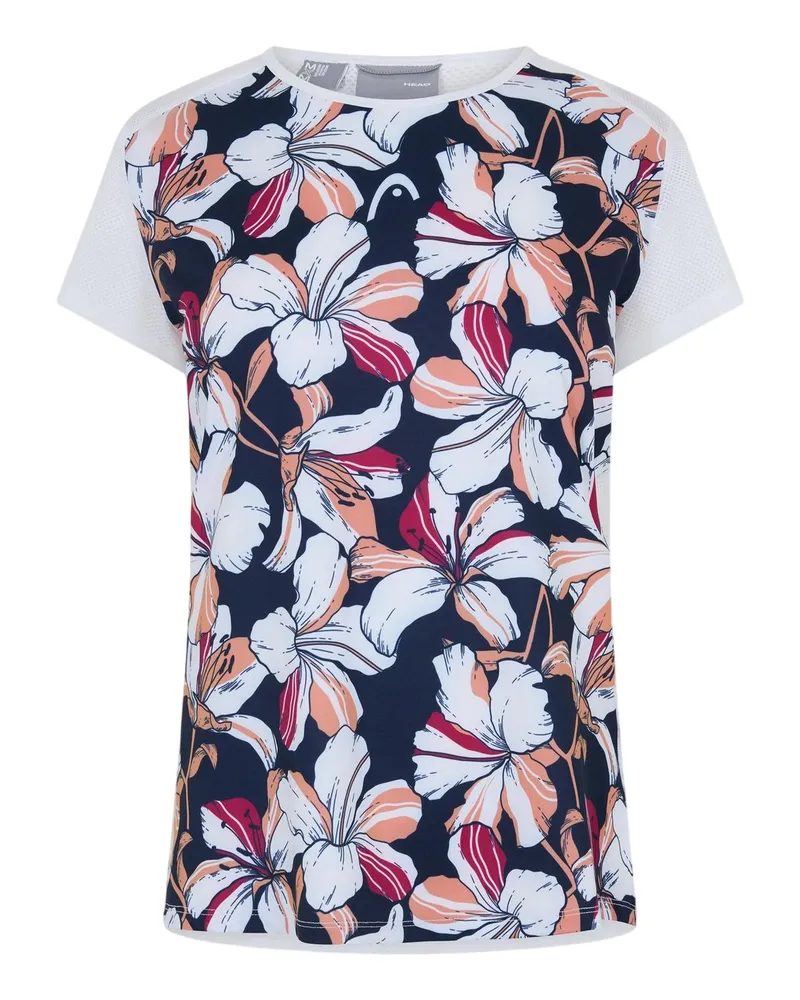 Head T-Shirt für Damen, Training (Floral Blumenmuster