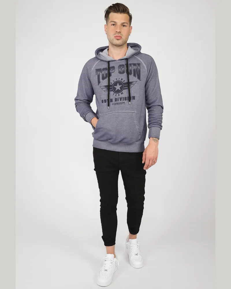 Top Gun Hoodie TG20212102 Marineblau