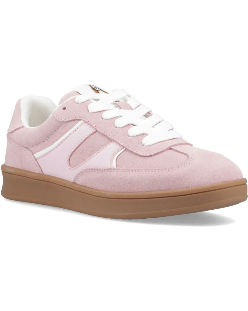 Hush Puppies Maura Wildleder Damen Pink Sneakers Rosa