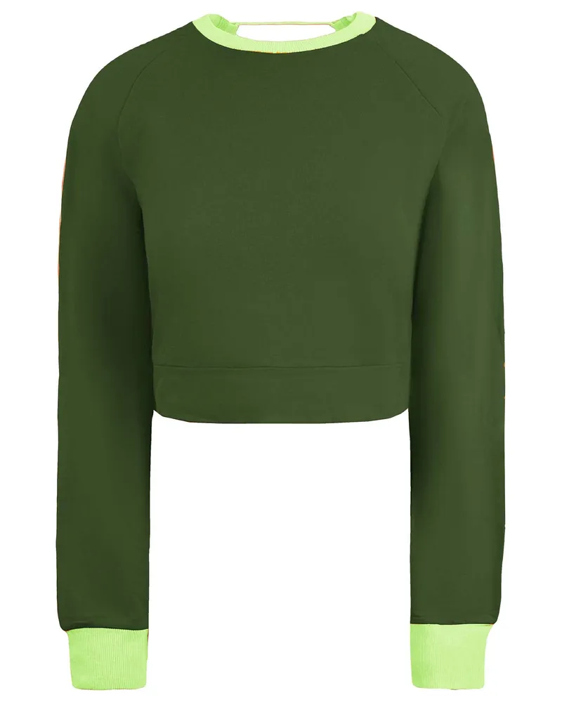 Puma x Rihanna Fenty Damen Schnürung Grünes Sweatshirt Grün