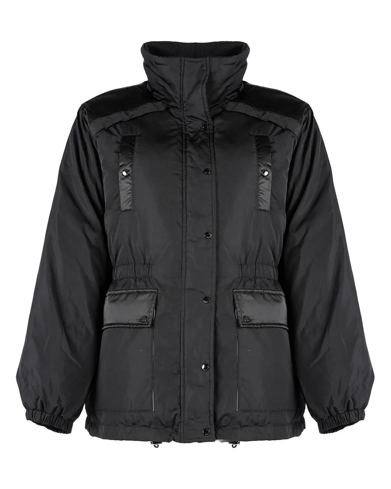 Silvian Heach Jacke Damen schwarz Schwarz