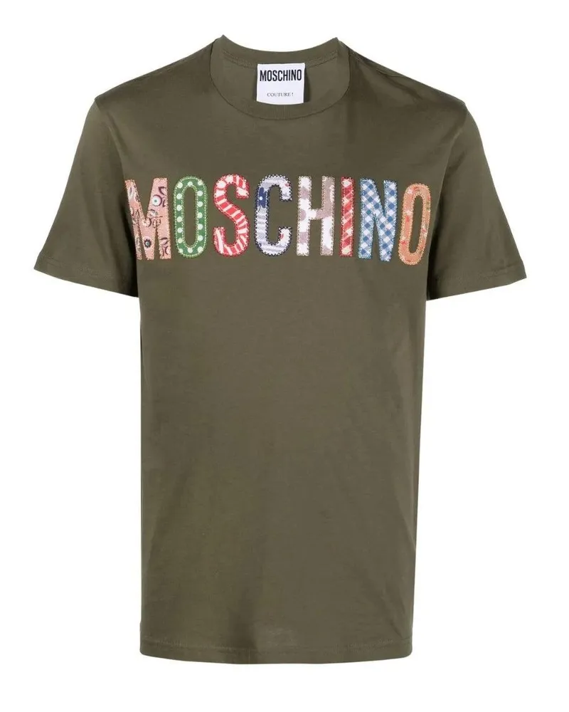 Moschino T-Shirt für Herren (Grün Grün