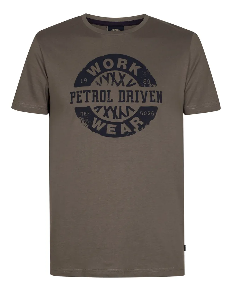 Petrol Industries T-Shirt Grün
