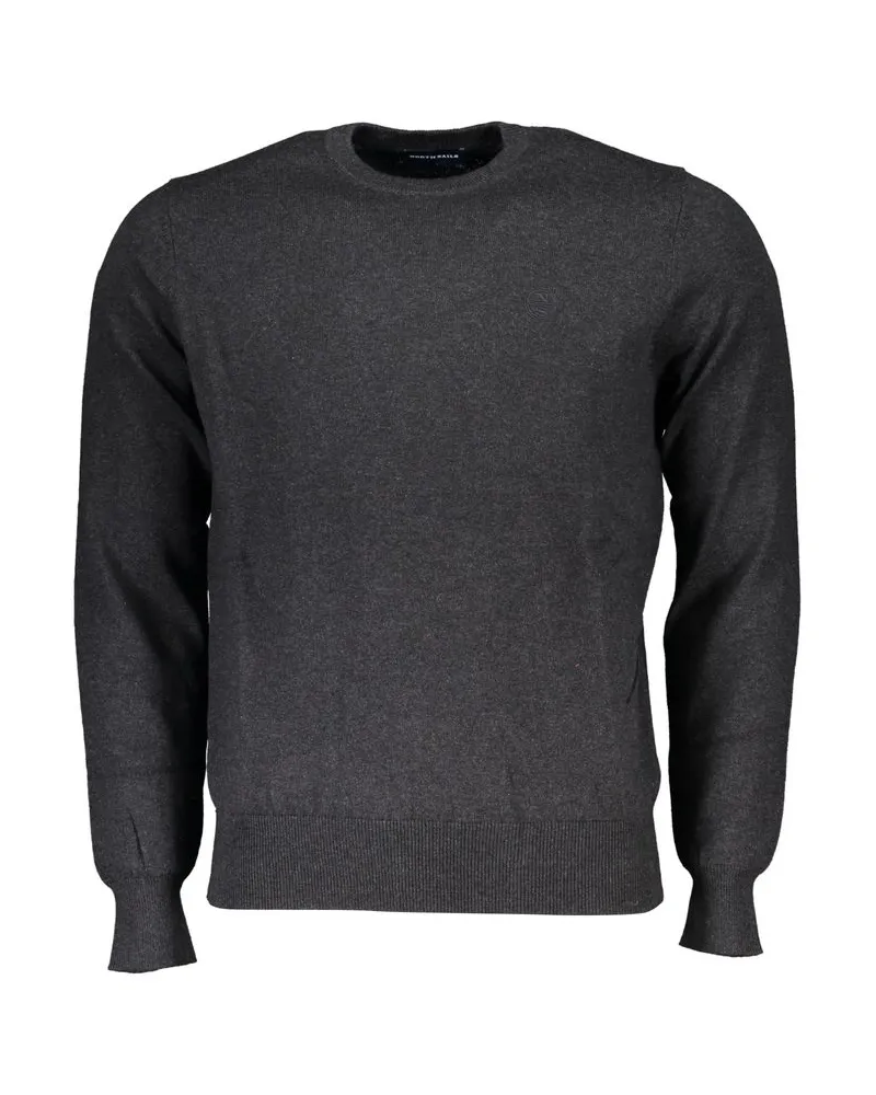 North Sails Crew Neck Pullover Klassische Passform Dunkelgrau