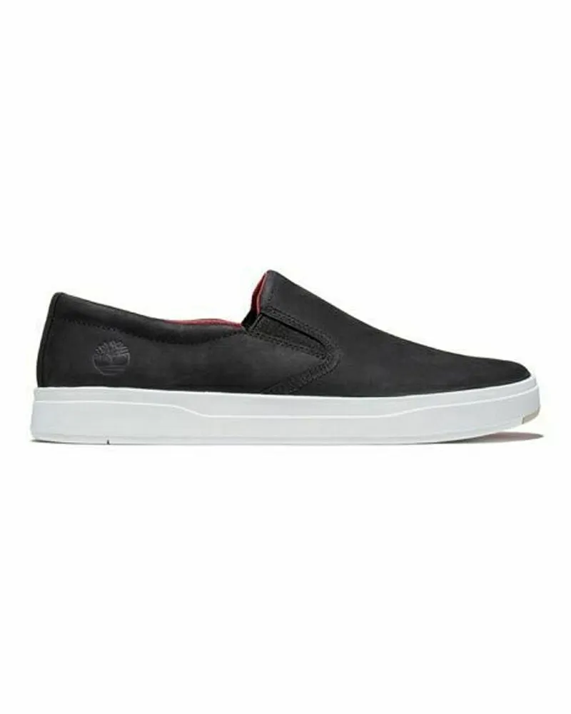 Timberland Davis Square Mens Black Schuhe Schwarz