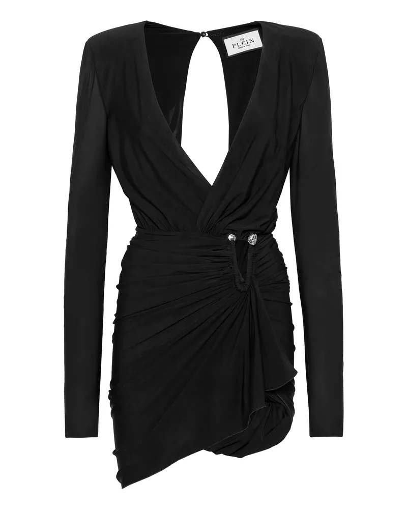 Philipp Plein Kurzkleid - Schwarz Schwarz