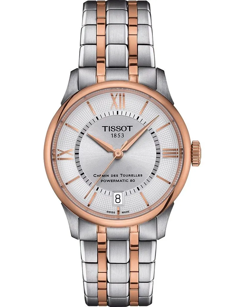 Tissot Chemin Des Tourelles Mehrfarbig Damen Armbanduhr T1392072203800 Mehrfarbig