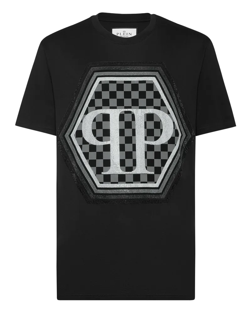 Philipp Plein T-Shirt Hexagon Schwarz
