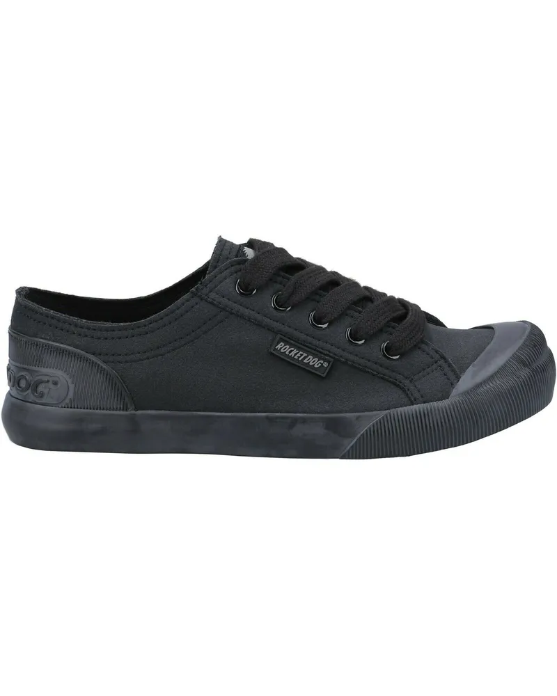 Rocket Dog Damen Jazzin Canvas Fable Turnschuh (Schwarz Schwarz