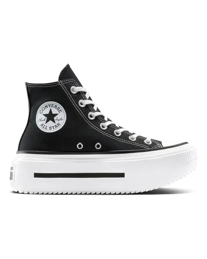 Converse UNISEX  CHUCK TAYLOR ALL STAR LIFT DOPPELT STACK HOCH Schwarz