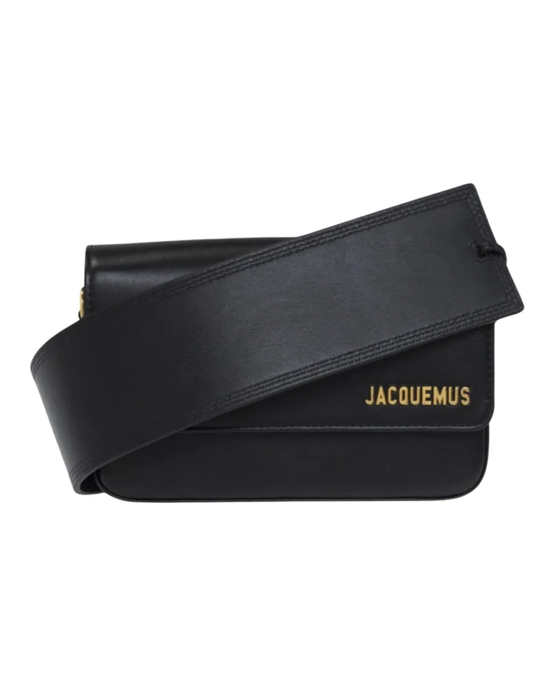 Jacquemus Le Carinu Schwarze Tasche Schwarz