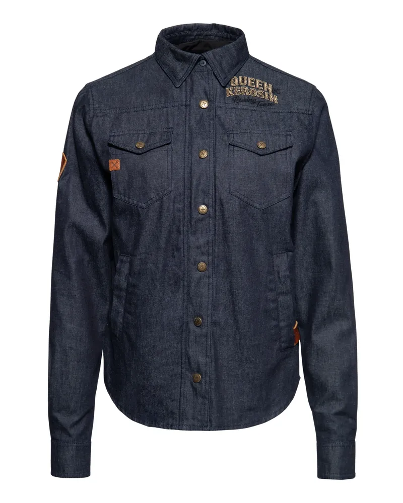 Queen Kerosin Damen Outdoor Funktionshemd Q.K. Queen Kerosin - Speedway Queens dunkelblau Blau