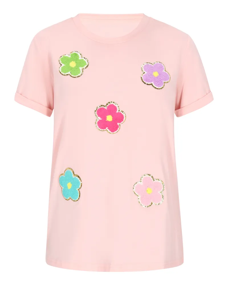 FAINA T-Shirt für Damen - Rosa Rosa