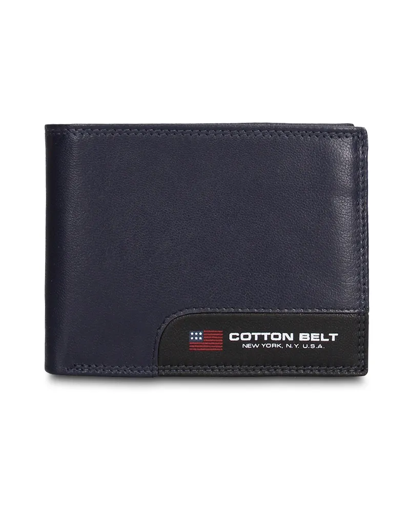Cotton Belt Geldbörse für Herren - Marineblau Marineblau