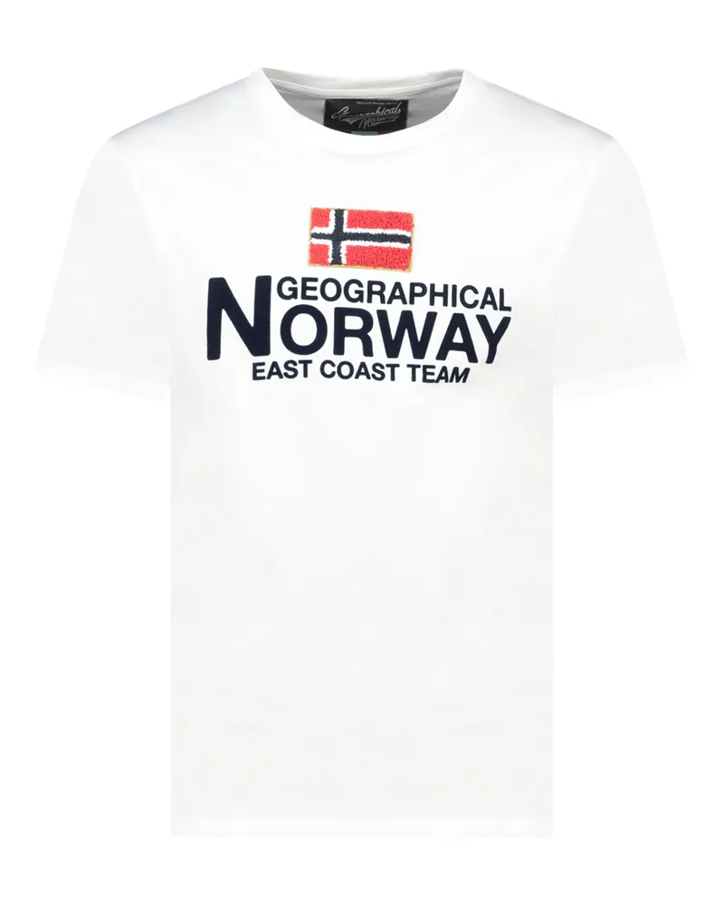 Geographical Norway T-Shirt SS Jacky - Weiß Weiß