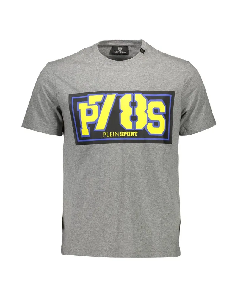 Philipp Plein P78s Grafik-T-Shirt Grau