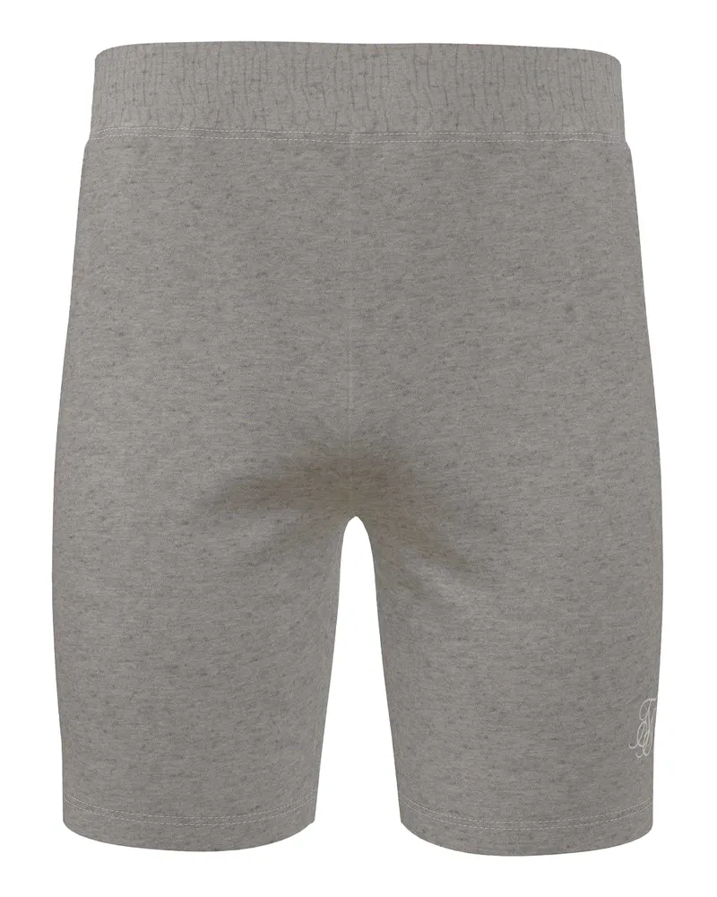 SikSilk Cargo-Shorts für Herren (Grau meliert meliert Grau