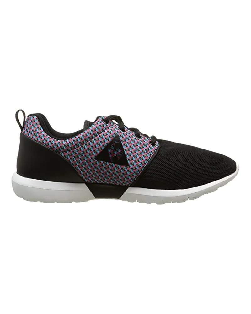 Le coq sportif Dynacomf Geo Jacquard Herren Black Trainer Schwarz