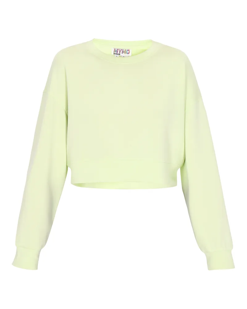 My Mo Sweatshirt Frauen Kalk Limettengrün