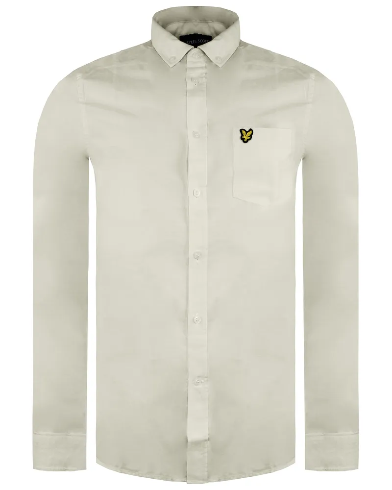 Lyle & Scott reguläre Fit Herren Oxford -Hemd Gelb
