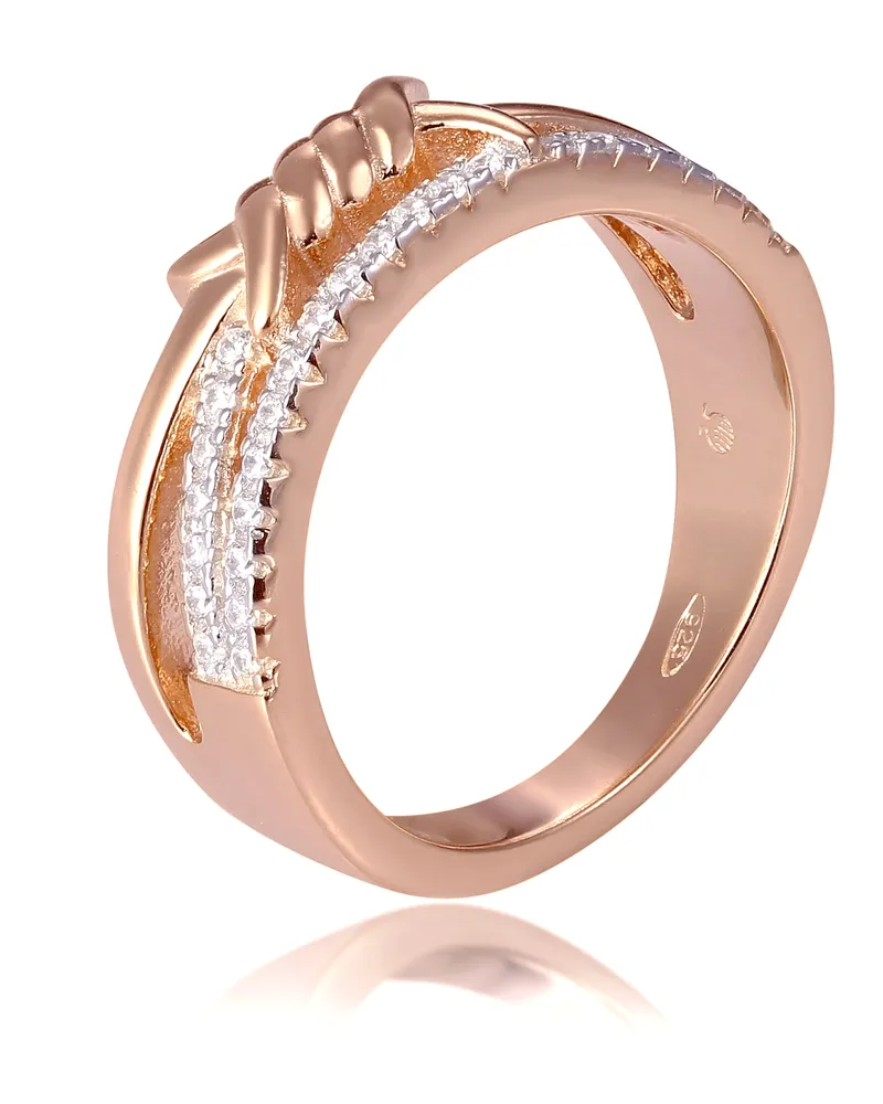 Orphelia Damen-Ring Sterling-Silber 925 – Rosé ZR-7421 Rosé