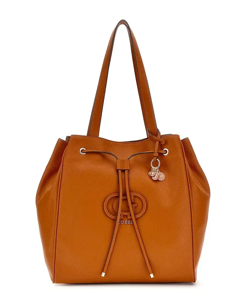 Guess Damen-Handtaschen Calebra Braun