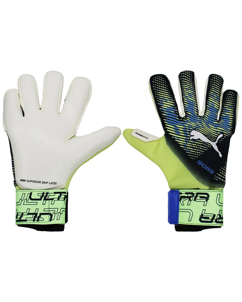 Puma Ultra Grip 1 Hybrid Herren Fußballtorwart Handschuhe Schwarz
