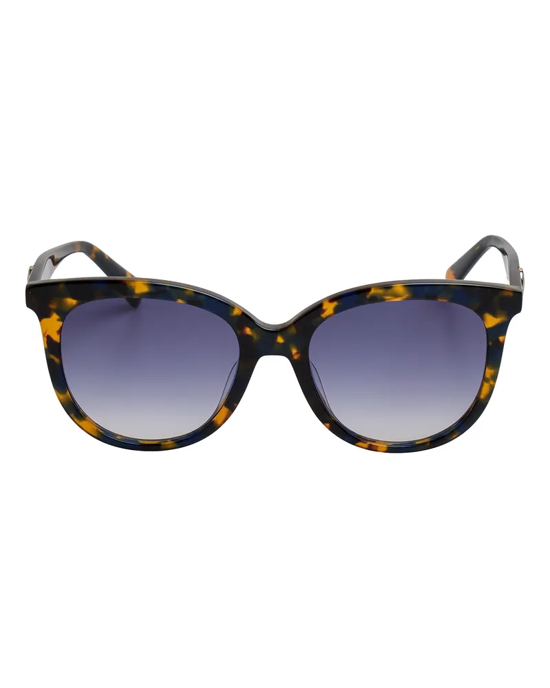 Longchamp Damen Katzenaugen Acetat Sonnenbrille LO731S Braun