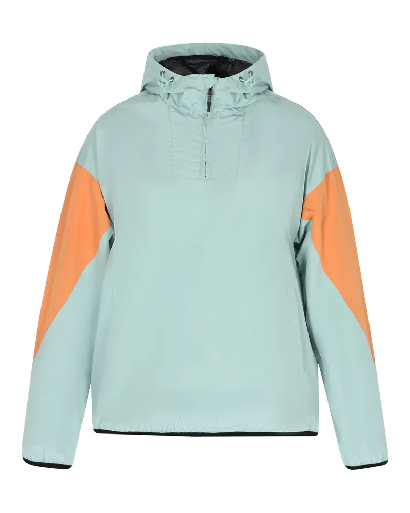 My Mo Jacke Frauen Pastellmint Farbblock Mintgrün