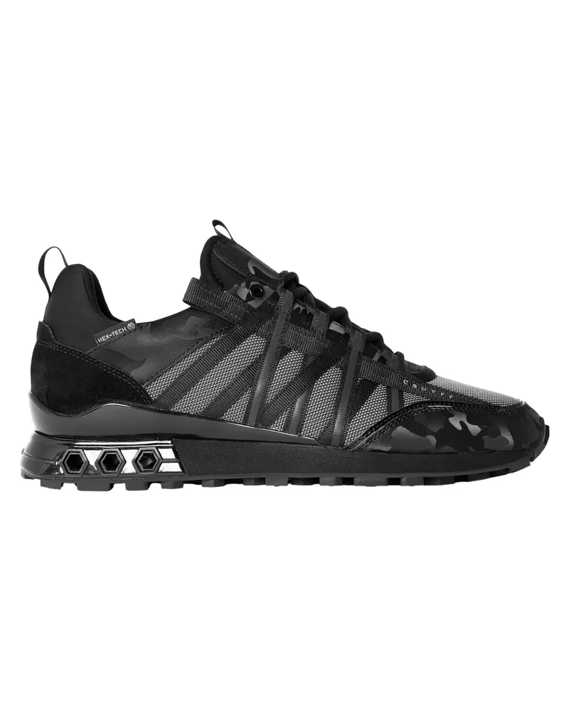 Cruyff Classics Fearia" Sneaker für Herren, Netzmaterial, Hex-Tech (Schwarz Tarnung Schwarz