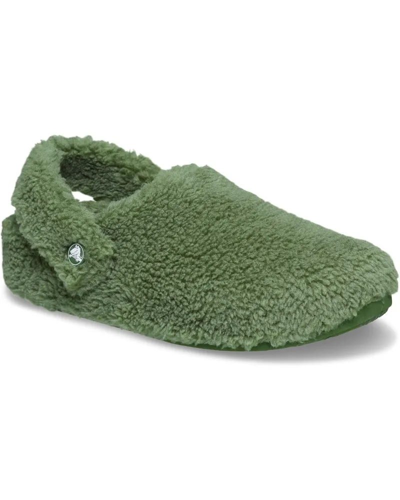 Crocs Classic Cozzzy Hausschuhe aus Polyester - Grün Grün