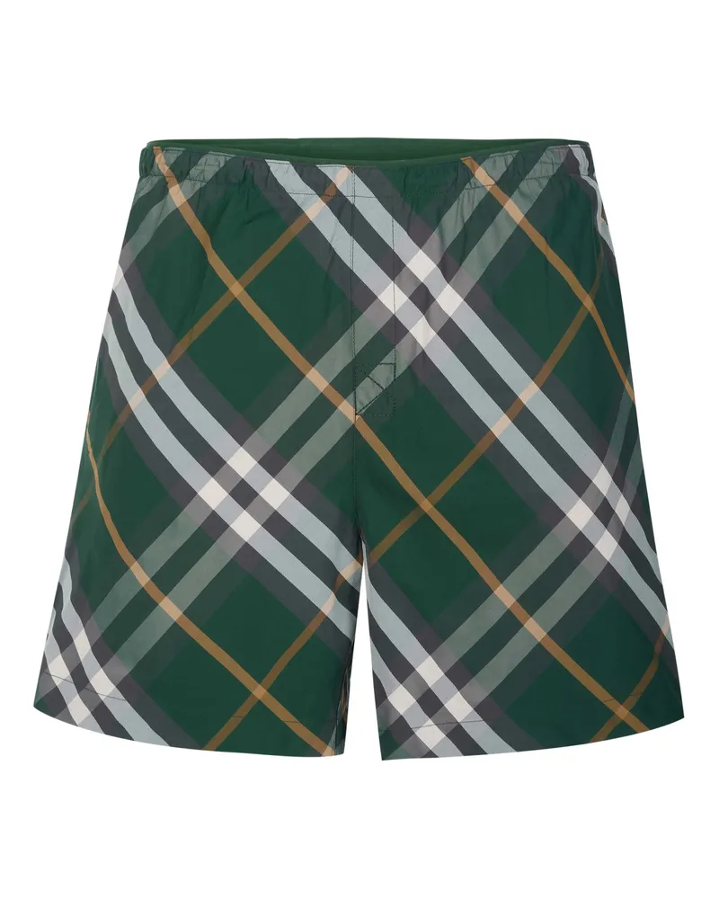 Burberry Badehose Grün