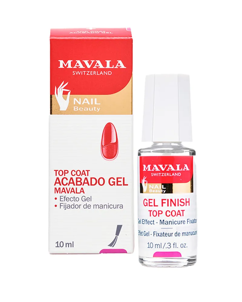 MAVALA Nail Beauty Top Coat Gel-effekt 10 ml 