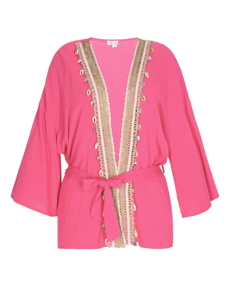 IZIA Kimono Damen Rosa Rosa