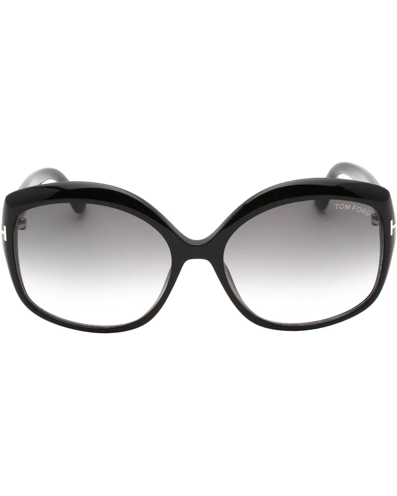Tom Ford FT0919 Chiara 01B Schwarze Sonnenbrille Schwarz