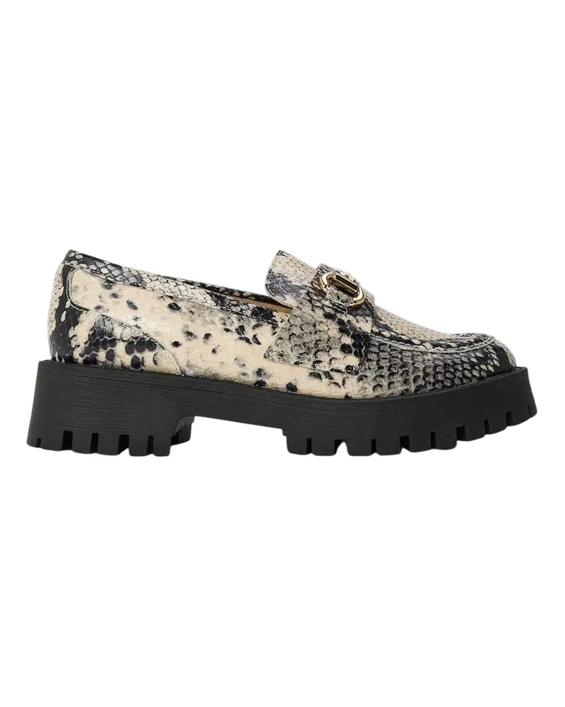 Steve Madden Schlangenmuster Halbschuhe für Damen (Hellbeige Beige