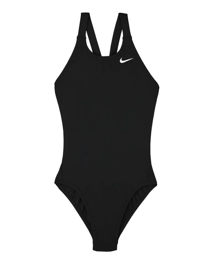 Nike Hydrastrong" Badeanzug für Mädchen (Schwarz Schwarz