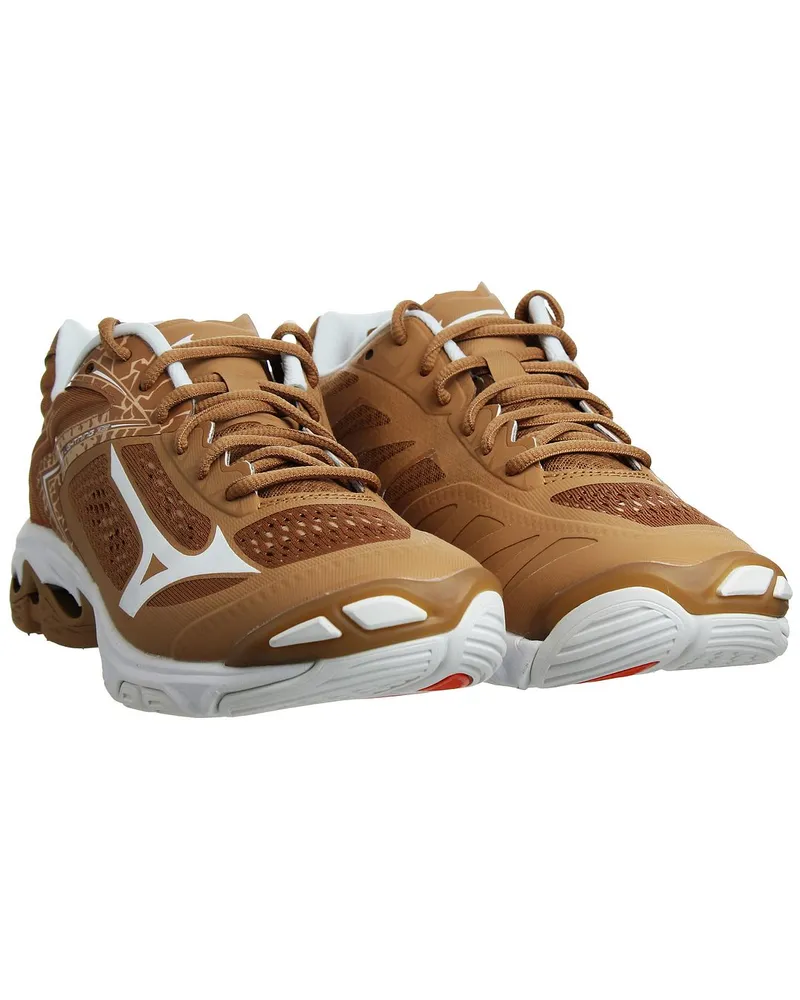 Mizuno Wave Lightning Z5 Herren Braune Volleyballschuhe Braun