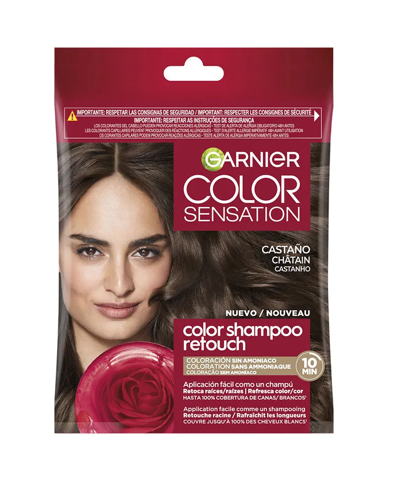 Garnier Color Sensation Ton-in-ton-farbshampoo #4.0-braun 1 Stk 
