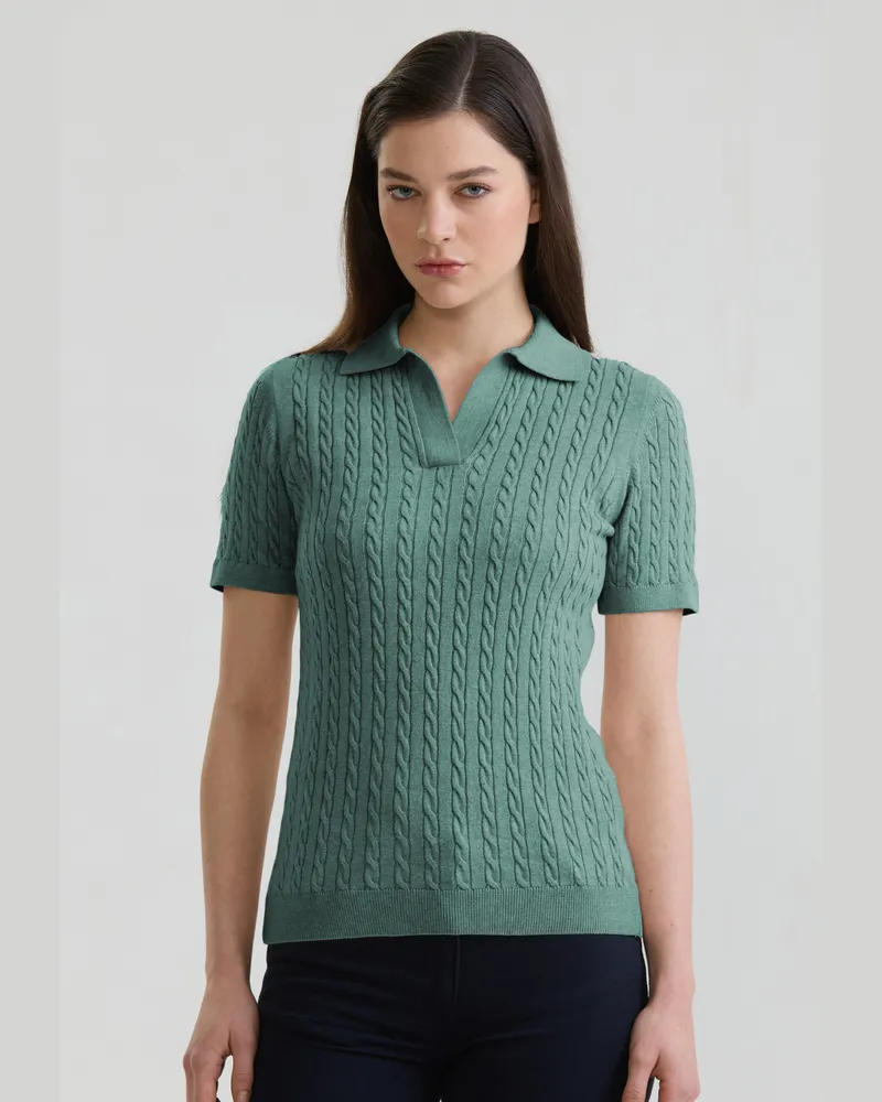 Felix Hardy Polo Shirt Kurzarm Polo Shirt Kurzarm Grün
