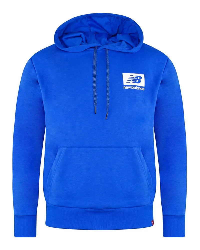 New Balance Neues Gleichgewicht Langarm Laserblau Pullover Männer Essentials ID Hoodie MT13516 LSB Blau