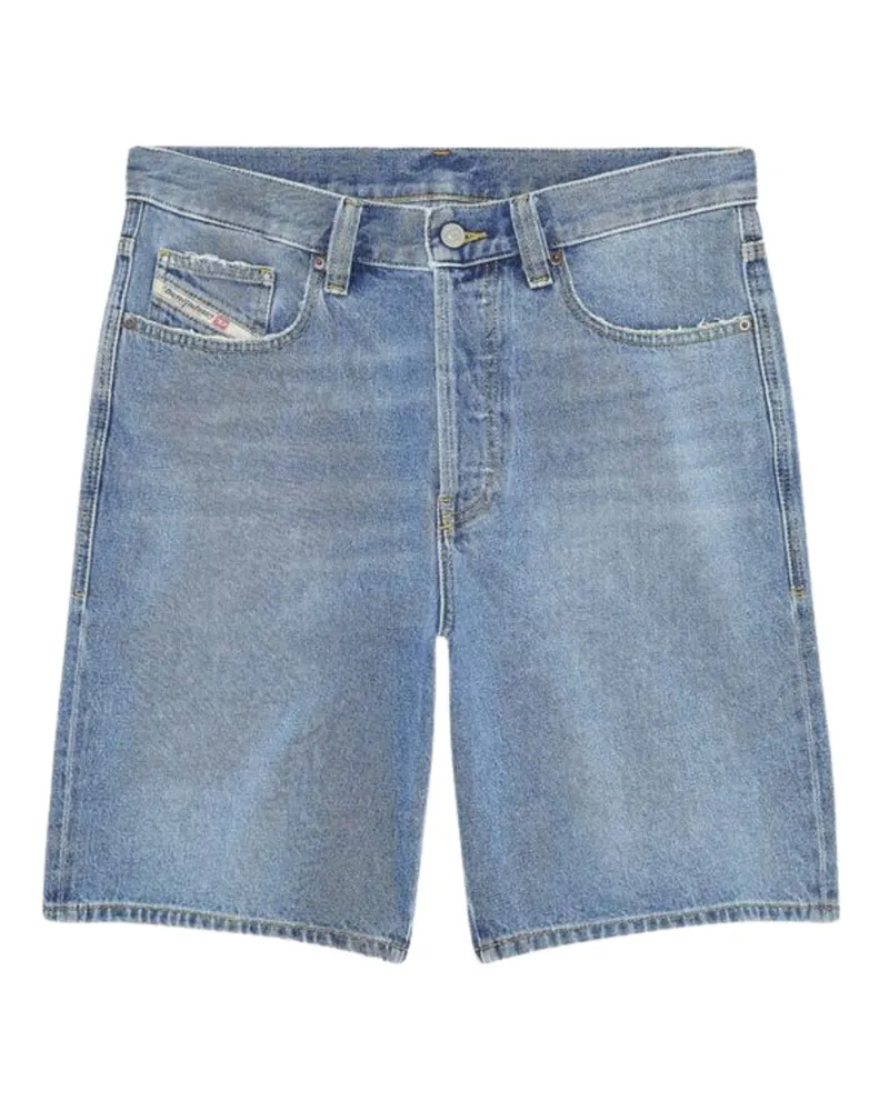 Diesel Regular-Short Mittelblaue Shorts Blau