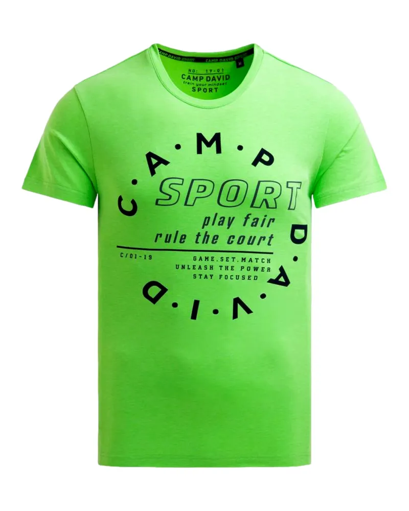 CAMP DAVID T-Shirt Grün
