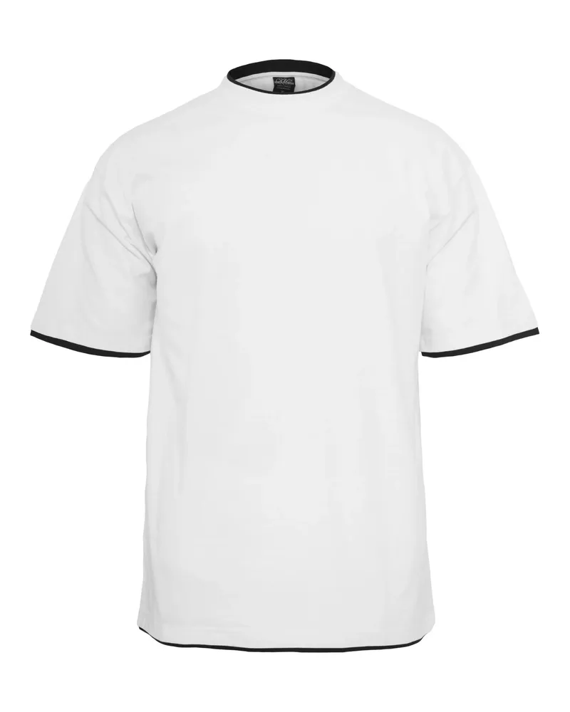 Urban Classics T-Shirt für Herren (Weiß/Schwarz Weiß