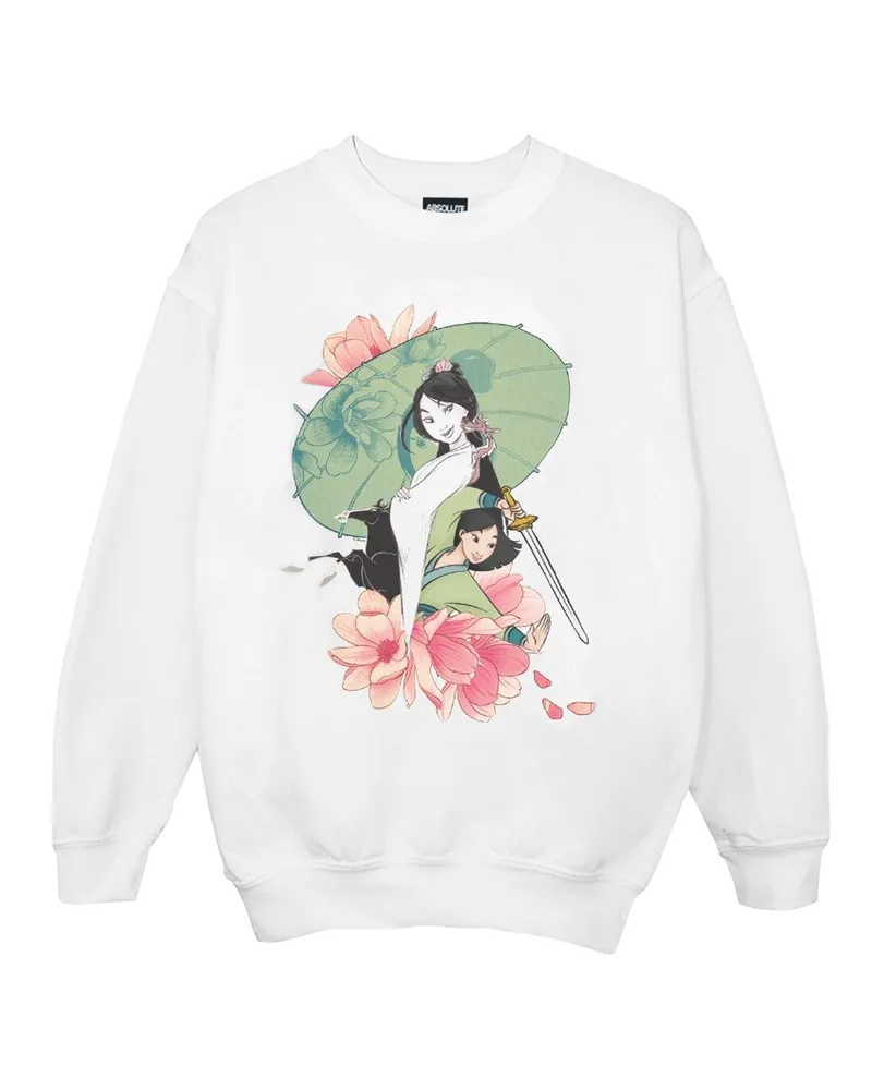 Disney Sweatshirt für Mädchen (Weiß Weiß