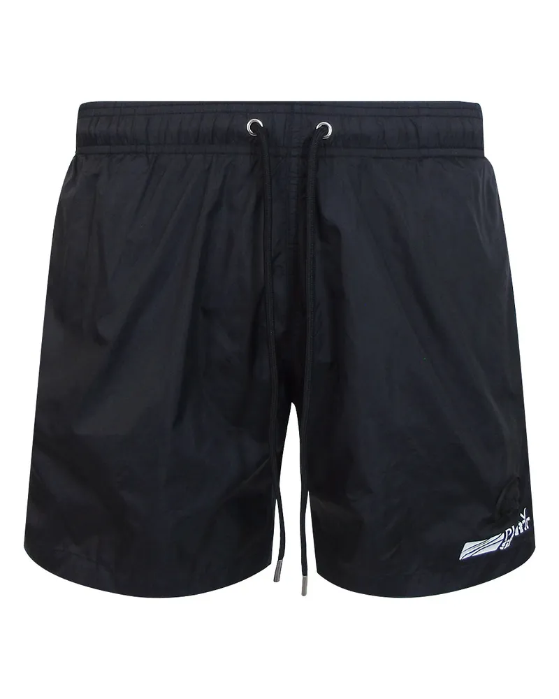 Philipp Plein Badeshorts in Schwarz Schwarz