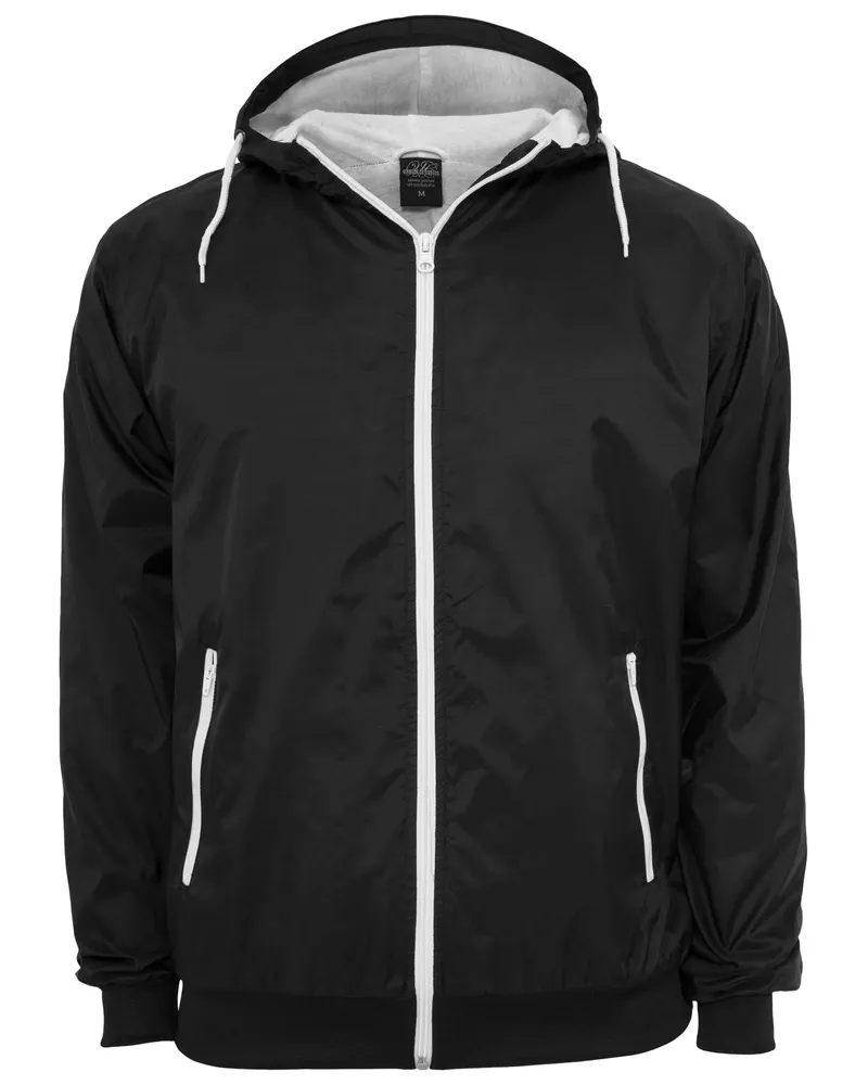 Urban Classics Softshelljacke für Herren (Schwarz/Weiß Schwarz