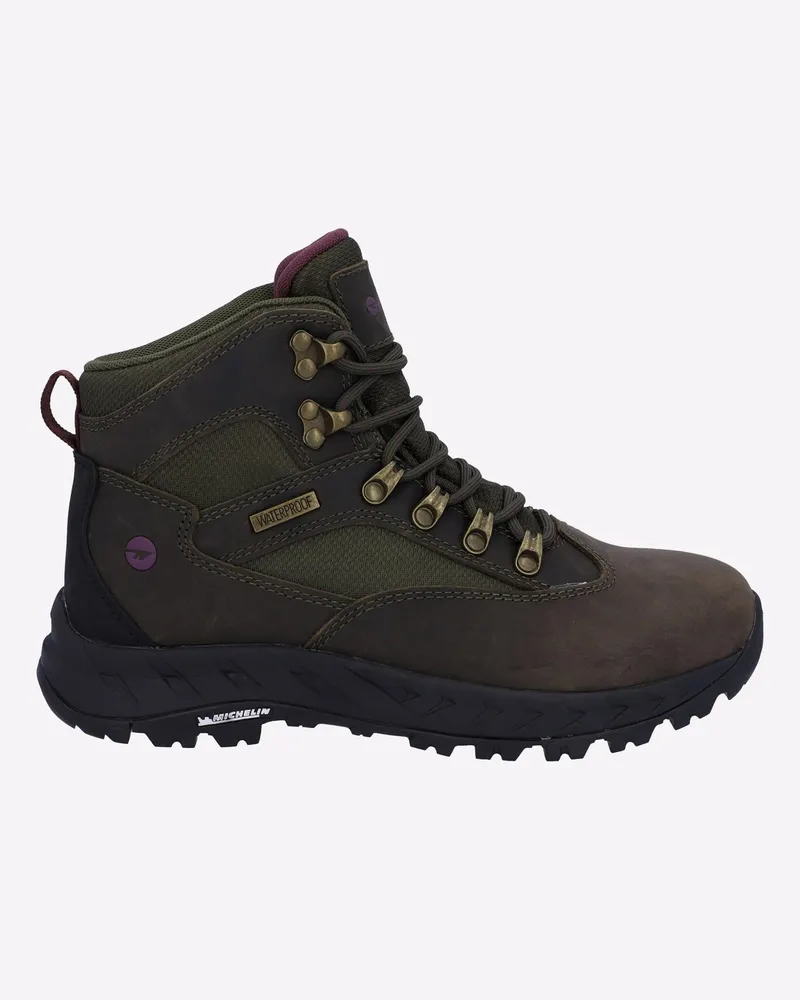 Hi-Tec Euro Trail Stiefel Damen Grün